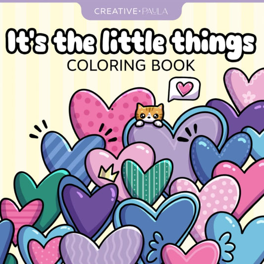 It’s the Little Things: Easy and Bold Coloring Book (Simple and Fun Coloring Books)