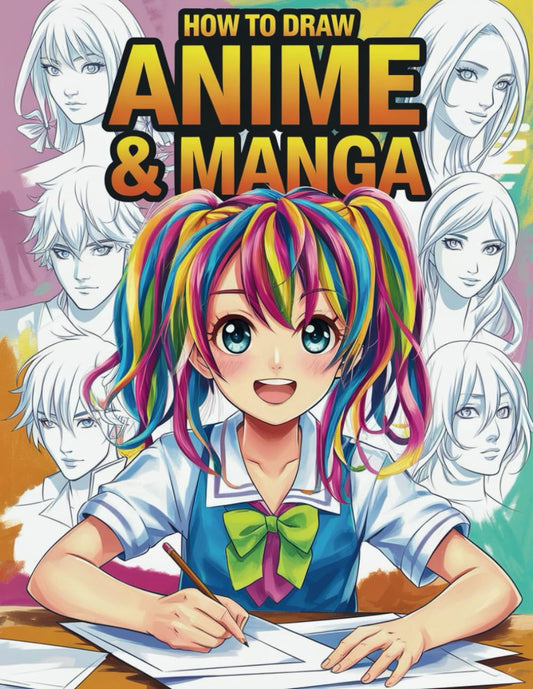 How to Draw Anime & Manga: Easy Techniques for Anime Fans: Step-by-Step Guide for Beginners From Sketch to Finished Character - 2797