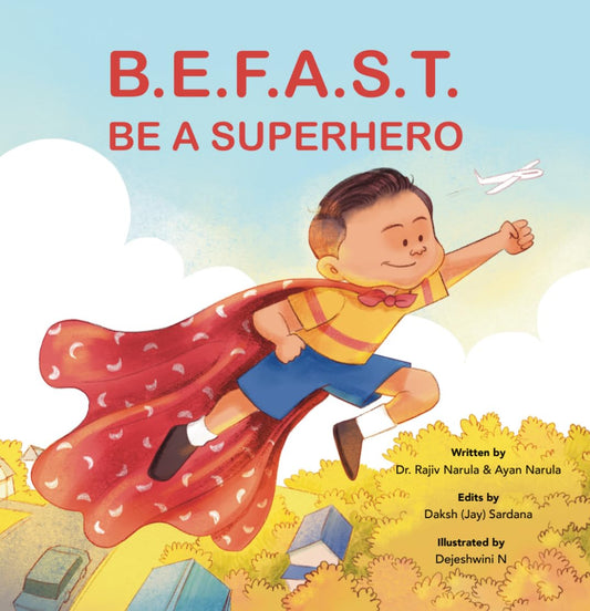 B.E.F.A.S.T. Be a Superhero Children's Book