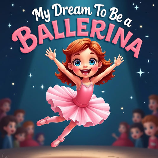 My dream to be a Ballerina : My Journey to Becoming a Ballerina and Performing on Stage, Kids Bedtime Story Books for girls ages 2-8 - 7929