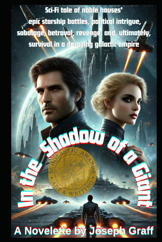 In the Shadow of a Giant - A Novelette: Sci-Fi tale of noble houses' epic starship battles, political intrigue, sabotage, betrayal, revenge & ultimately, survival in a decaying galactic empire - 5392