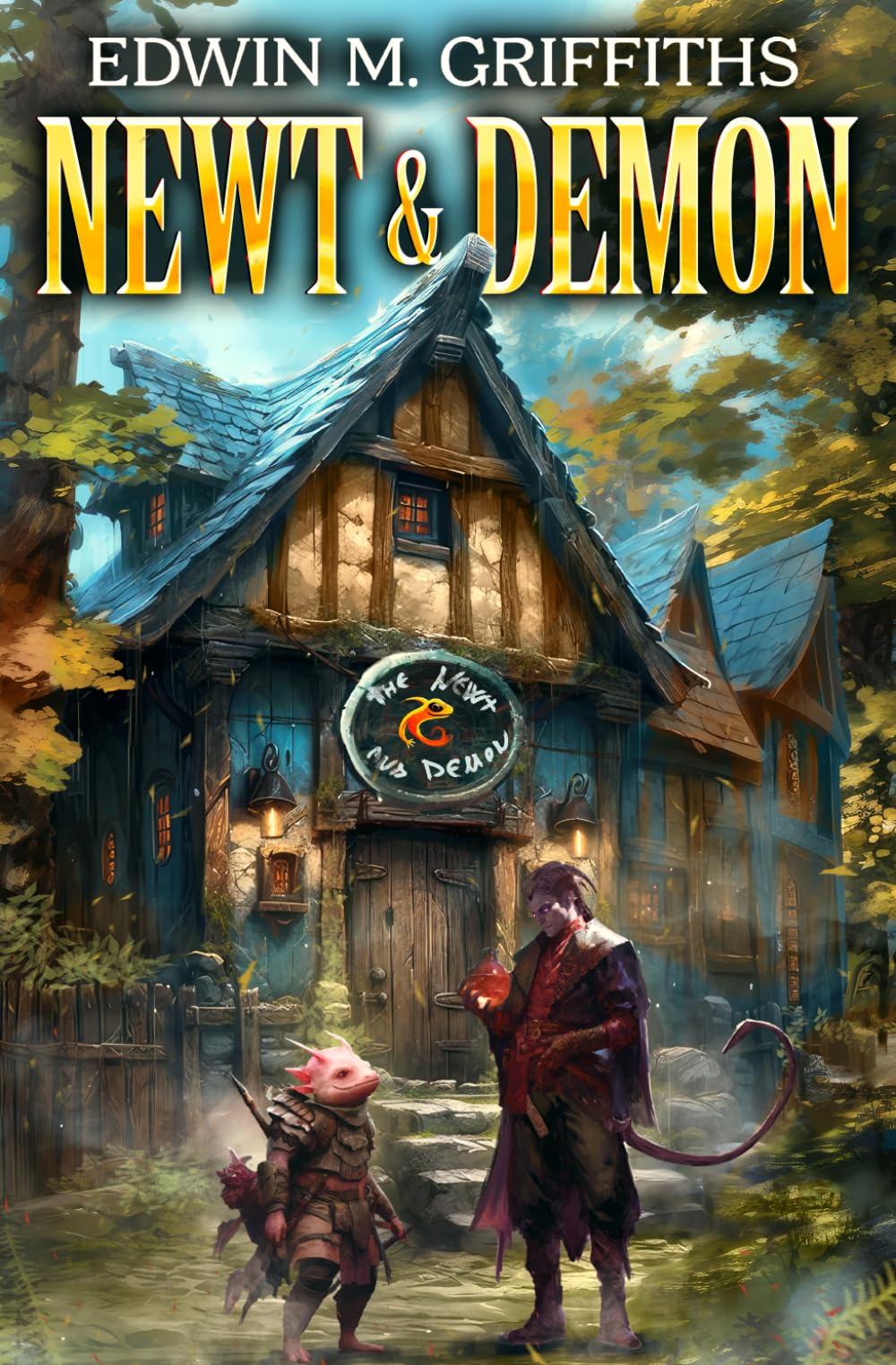 Newt and Demon: A Low-Stakes Cozy Fantasy LitRPG (The Newt and Demon)