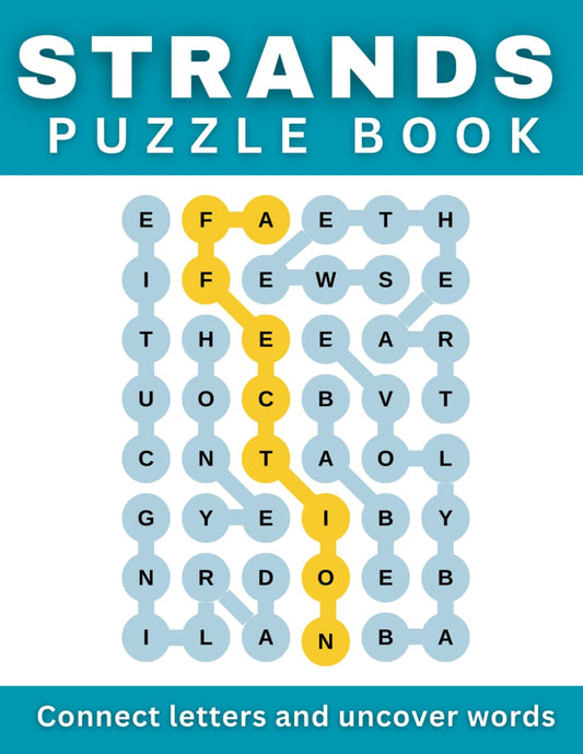 Strands puzzle book: Connect letters and uncover words - 871