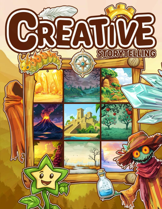 Creative Storytelling Prompts for Kids 8-12 Years Old: Unique Writing Exercises, Exciting Story Starters, and Creative Brain Workouts – A Workbook for Young Writers - 4253