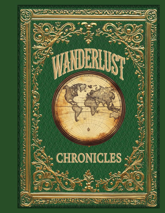 Wanderlust Chronicles Vintage Travel Journal - Historical Travel Scenes for Junk journal paper craft scrapbooking, collage, card making - 1432