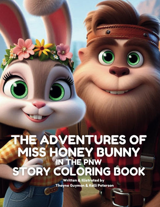 The Adventures of Miss Honey Bunny Coloring Book - 98