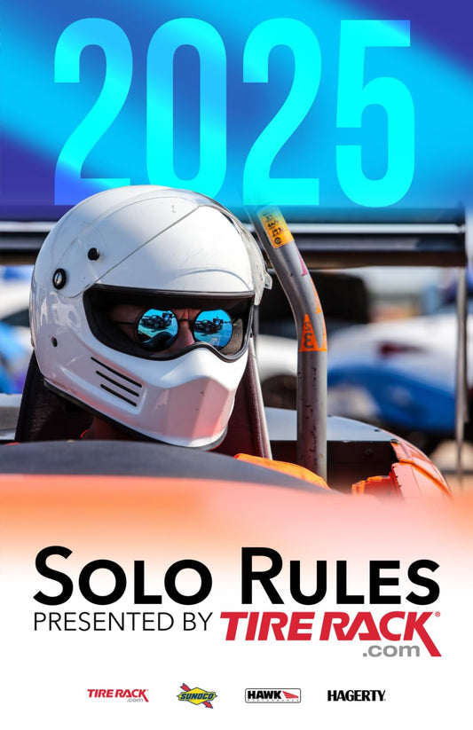 2025 SCCA Solo Rules - 7596