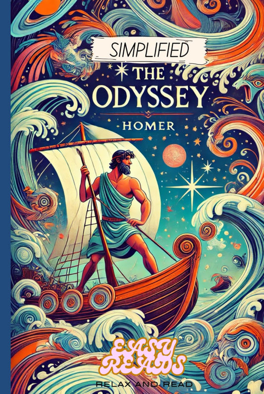 The Odyssey Simplified- Full Text Rewritten in Modern, Easy to Understand English - 4132