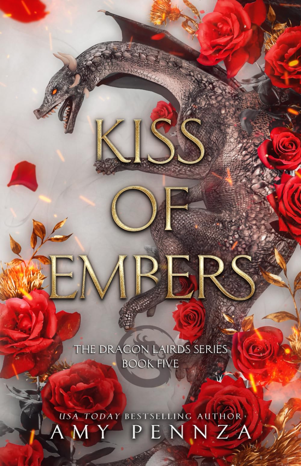 Kiss of Embers (The Dragon Lairds Series)