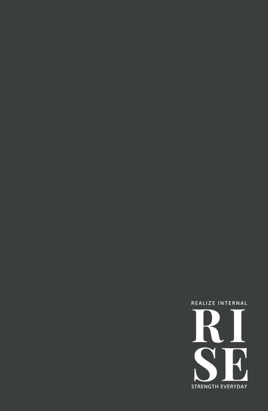 RISE: A Mental Health Journal for Firefighters: 5.5 x 8.5 / HardCover / LogBook / Notebook - 6205