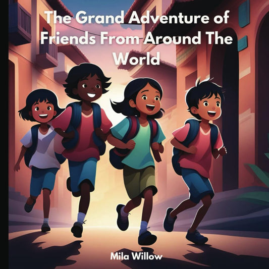 The Grand Adventures of Friends from Around the World: Inspiring stories about friendship and cultural diversity for girls and boys (Motivational books for Children) - 4996