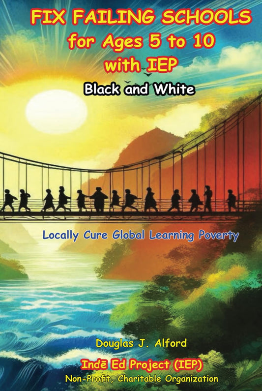 Fix Failing Schools - Black and White: for Ages 5 to 10 with IEP - 8970