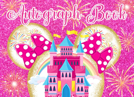 Autograph Book for Girls: A Signature and Photo Album for Kids to Collect Memories and Celebrity Signatures From Theme Park Adventures Around The World - 389