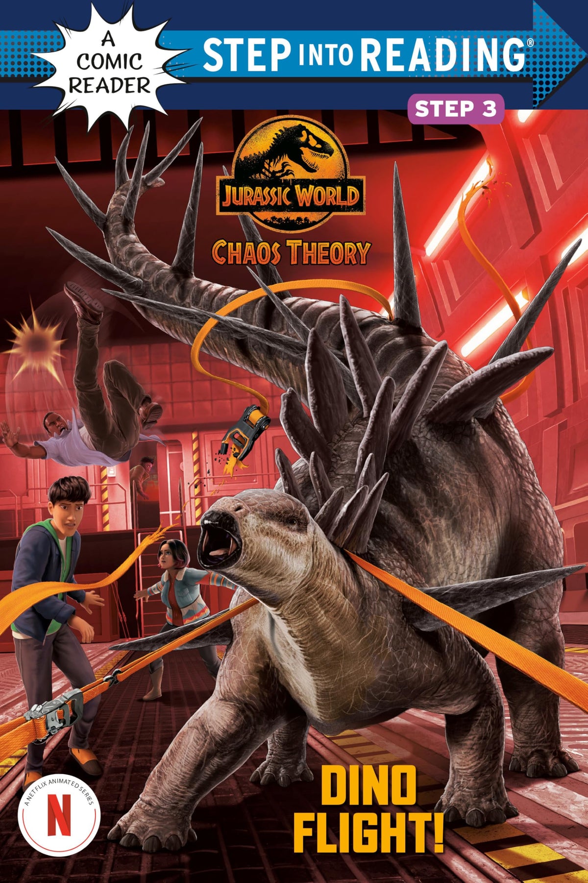 Dino Flight! (Jurassic World: Chaos Theory) (Step into Reading, Step 3)