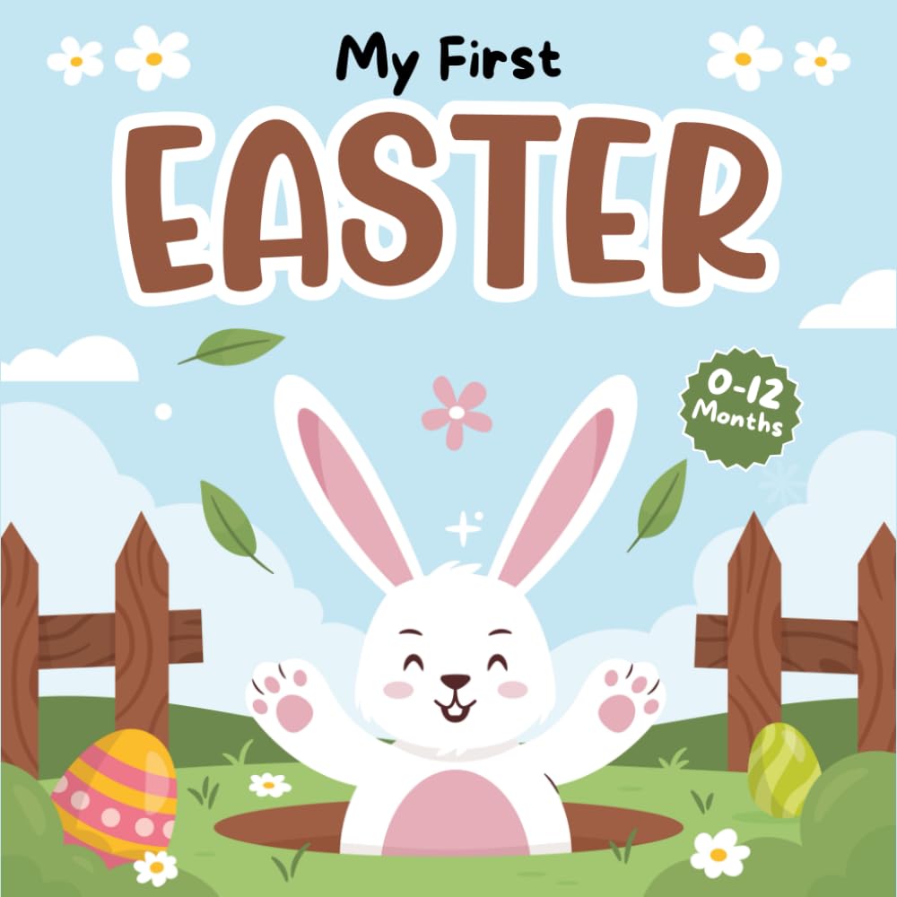 Easter Basket Stuffers For Baby Boy, Girl: My First Easter, High Contrast Book For Newborns 0-12 Months: With 99 Simple Black & White Pictures For New ... Carrot (Cute Baby Easter Gifts 6-12 Months) - 2901