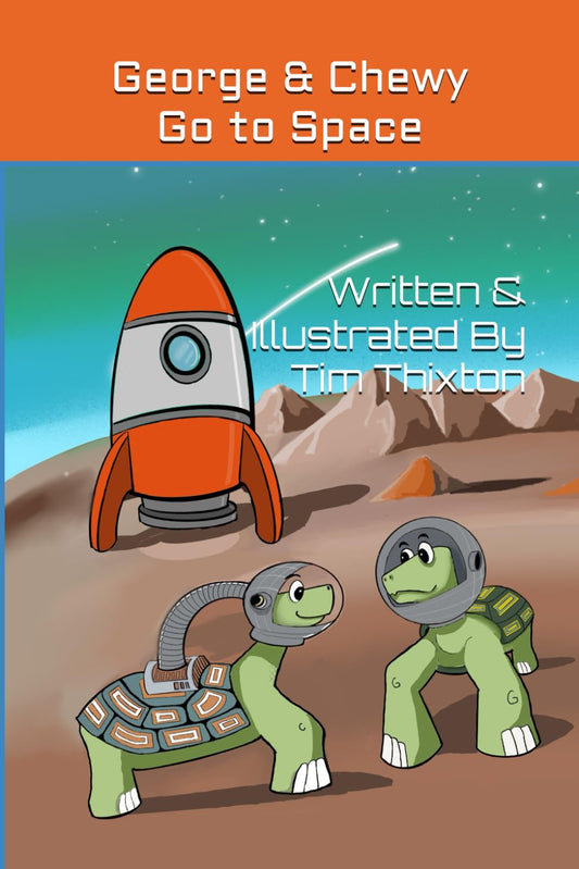 George & Chewy Go to Space - 3669