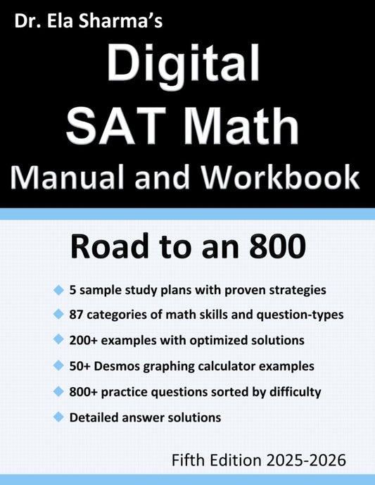 SAT Math Manual and Workbook: For the New SAT - 5052