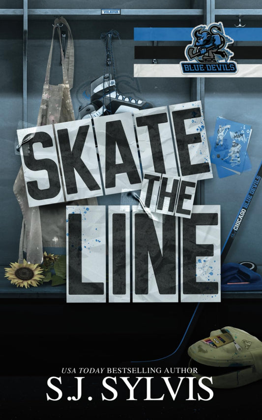 Skate the Line: A Single Dad Hockey Romance (Blue Devils Hockey) - 6253