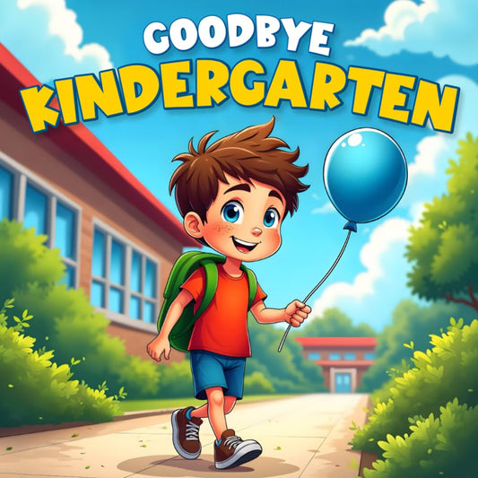 Goodbye kindergarten children's : A Fun and Heartwarming Children's Story About last Day of school , New Adventures for Kids Ages 4-7 - 6485