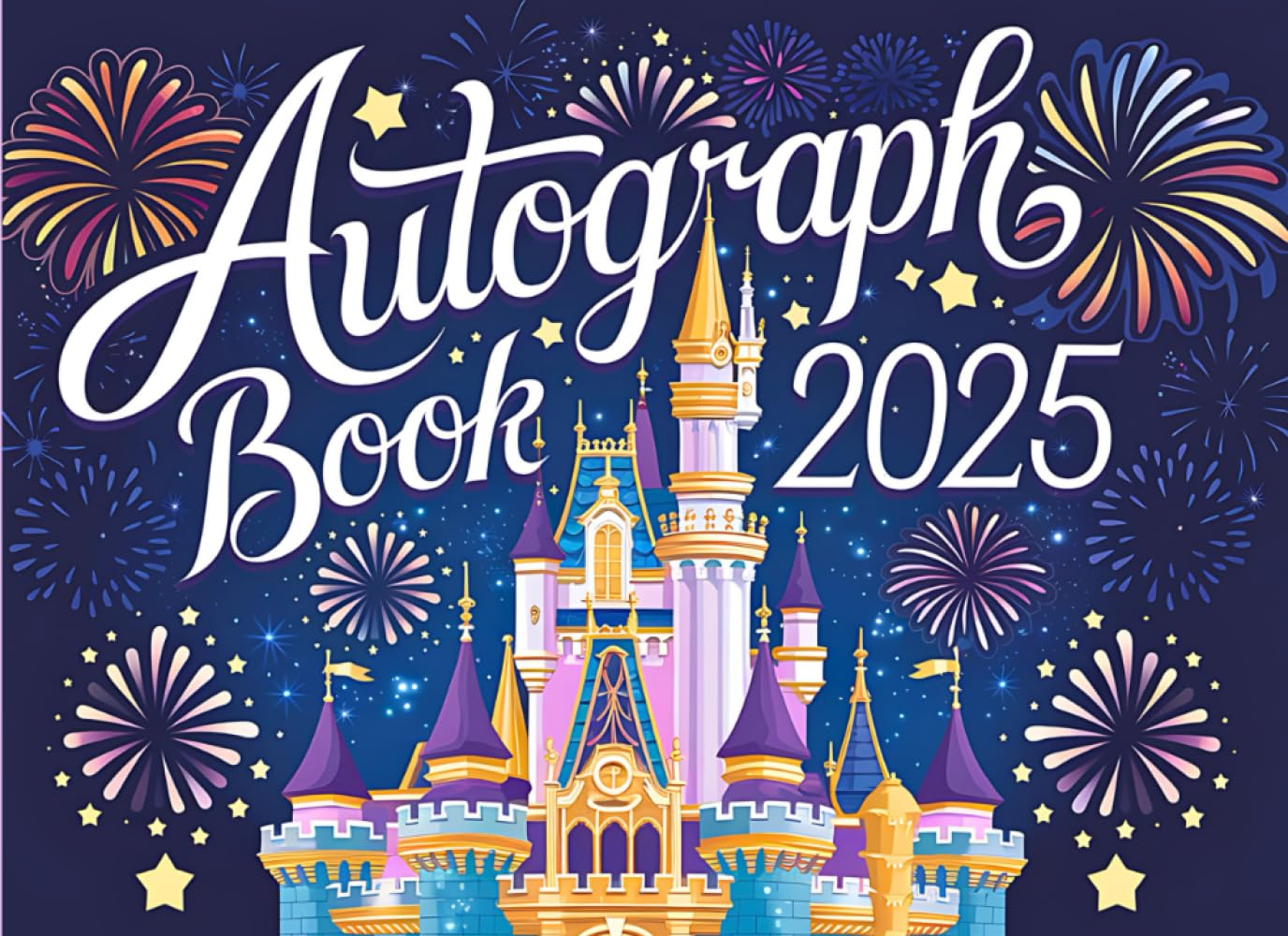 Autograph Book 2025: A Keepsake for Kids to Capture Signatures and Photos of Theme Park Adventures, Favorite Characters, Superheroes, and Family Members - 1032