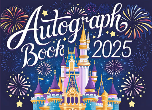 Autograph Book 2025: A Keepsake for Kids to Capture Signatures and Photos of Theme Park Adventures, Favorite Characters, Superheroes, and Family Members - 1032