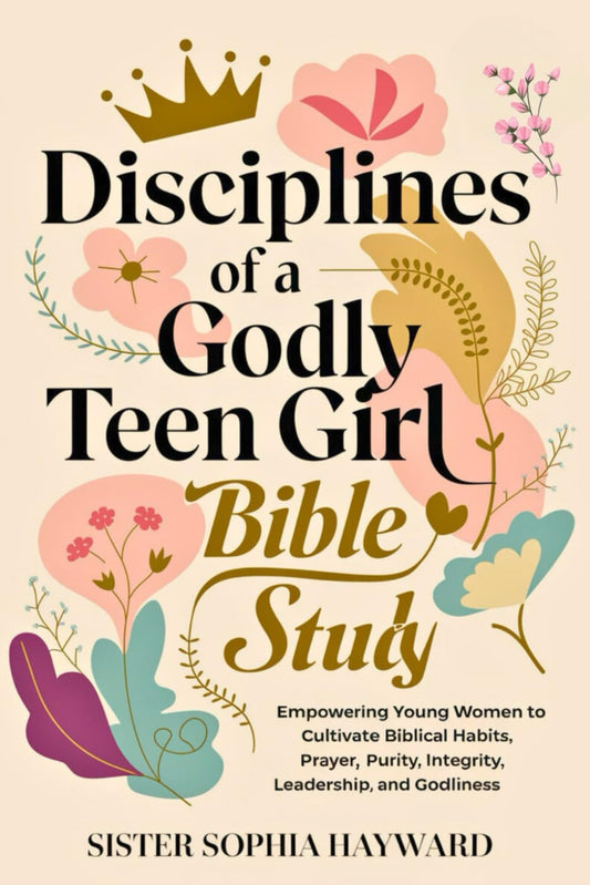 Disciplines of a Godly Teen Girl Bible Study: Empowering Young Women to Cultivate Biblical Habits, Prayer, Purity, Integrity, Leadership, and Godliness