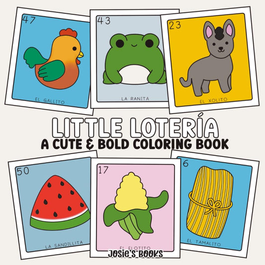 Little Lotería: A Cute and Bold Coloring Book - 5622