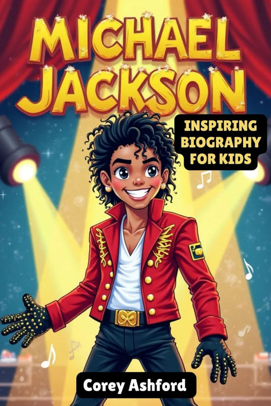 Michael Jackson Inspiring Biography For Kids: The King of Pop's Journey From a Small Town to Global Fame - Incredible Story Of Talent, Hardwork and Giving Back - 9178