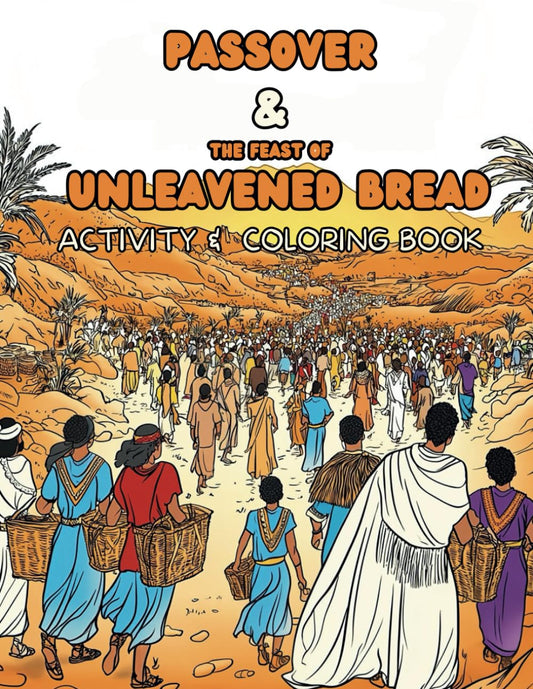 Passover & the Feast of Unleavened Bread Activity & Coloring Book - 7940