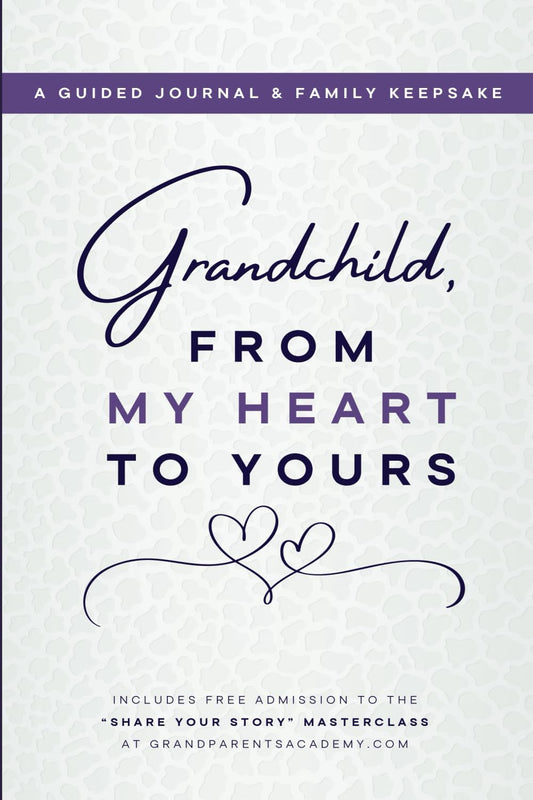 Grandchild, From My Heart to Yours: A Guided Journal & Family Keepsake - 1592