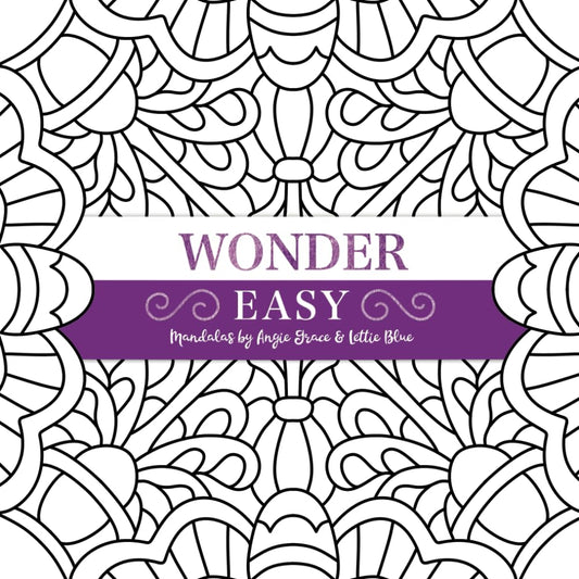 Wonder Easy Mandalas - 8137