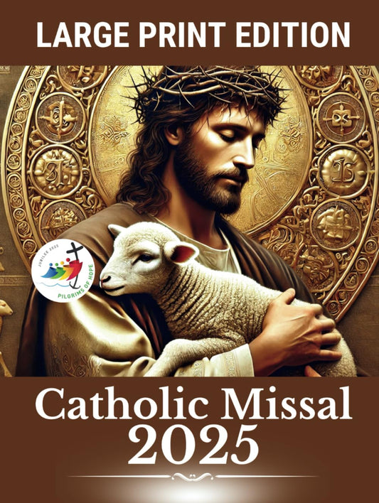 Catholic Missal 2025 – Large Print Edition: Daily and Sunday Gospels with Spiritual Reflections and Prayer Space - 8209
