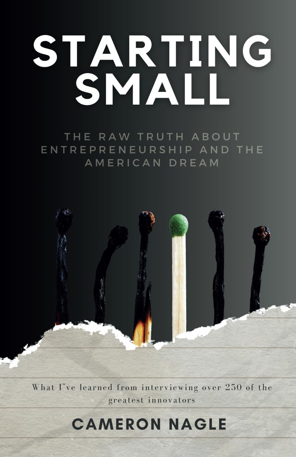 Starting Small: The Raw Truth About Entrepreneurship and the American Dream - 3320