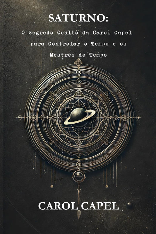 Saturno: O Segredo Oculto da Carol Capel para Controlar o Tempo e os Mestres do Tempo (Portuguese Edition)