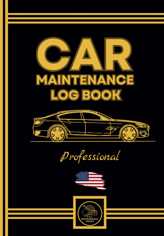 Car Maintenance Log Book: Car Repair Journal / Detailed Record Book / Auto Expense Diary / Automobile, Truck Owner Gift: With Specific Pages (136 Pages) Professional - 9026