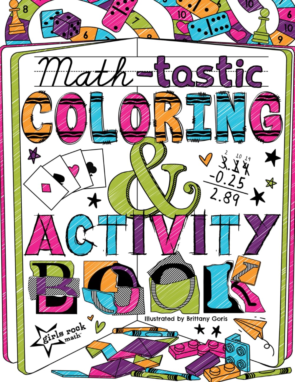 Math-Tastic Coloring and Activity Book