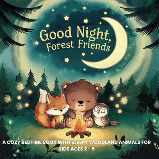 Good Night, Forest Friends: A Cozy Bedtime Book with Sleepy Woodland Animals for Kids Ages 2 - 5 (Good Night Adventures: Soothing Bedtime Stories for Kids Who Love Animals and Nature) - 6128