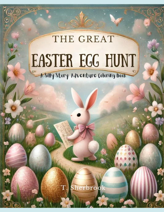 The Great Easter Egg Hunt: A Silly Story Book Adventure Coloring Book