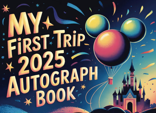 Autograph Book 2025: Magical Memory Book for Kids – Collect Favorite Princess, Character & Park Signatures and Photos from Your World Vacation Adventure - 6432