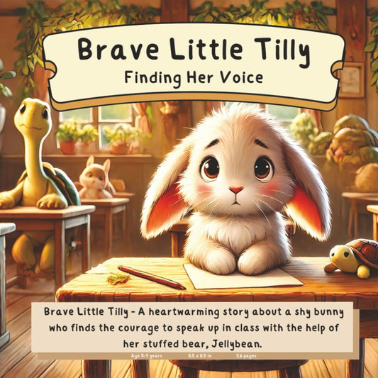 Brave Little Tilly: Finding Her Voice – A Heartwarming Picture Book About Confidence, Friendship, and Finding Courage: A gentle story for ages 5–7 that inspires shy children to believe in themselves. - 3858