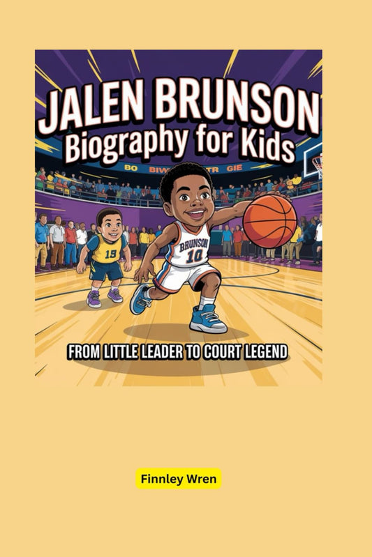 Jalen Brunson Biography for Kids: From Little Leader to Court Legend - 5003