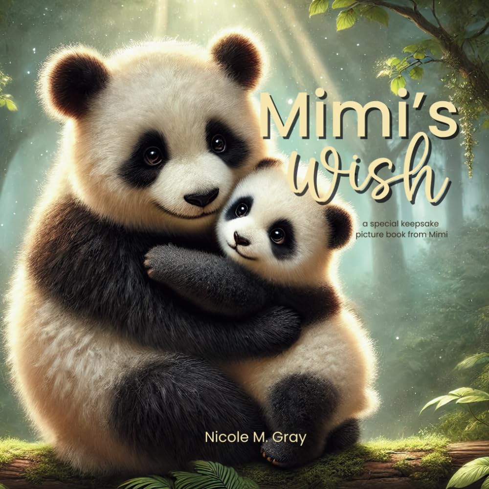 Mimi’s Wish Book for Grandkids Grandchildren or Baby | Grandson or Granddaughter: Rhyming Picture Book | Heartfelt Keepsake for Kids or Grandbaby | Baby Shower Gift Idea