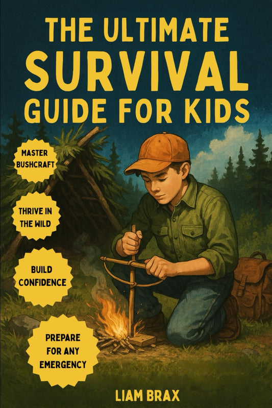 The Ultimate Survival Guide For Kids: Master Bushcraft & Outdoor Survival Skills to Build Confidence, Thrive in the Wild, and Stay Prepared for Any Emergency