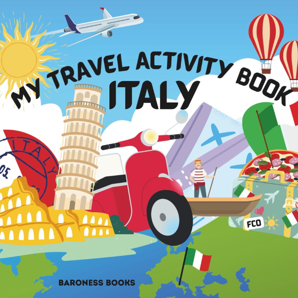 My Travel Activity Book: Italy