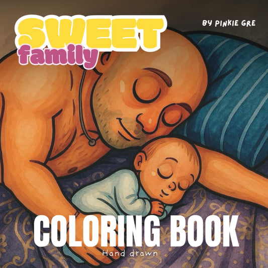 Sweet Family | Coloring book