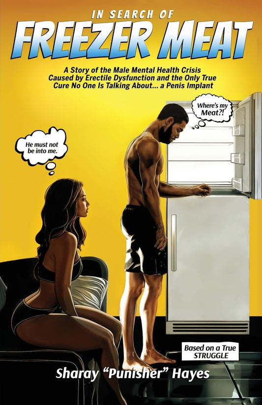 In Search of FREEZER MEAT: A Story of the Male Mental Health Crisis Caused by Erectile Dysfunction and the Only True Cure No One is Talking About...a Penis Implant - 914