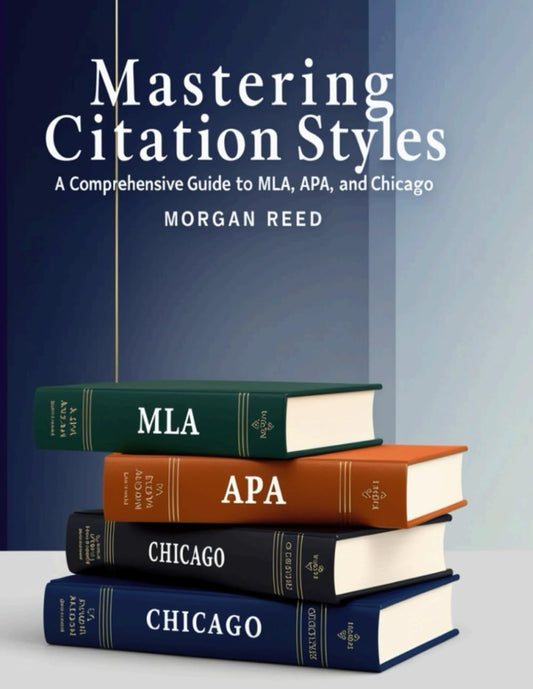 Mastering Citation Styles: A Comprehensive Guide to MLA, APA, and Chicago - 7730