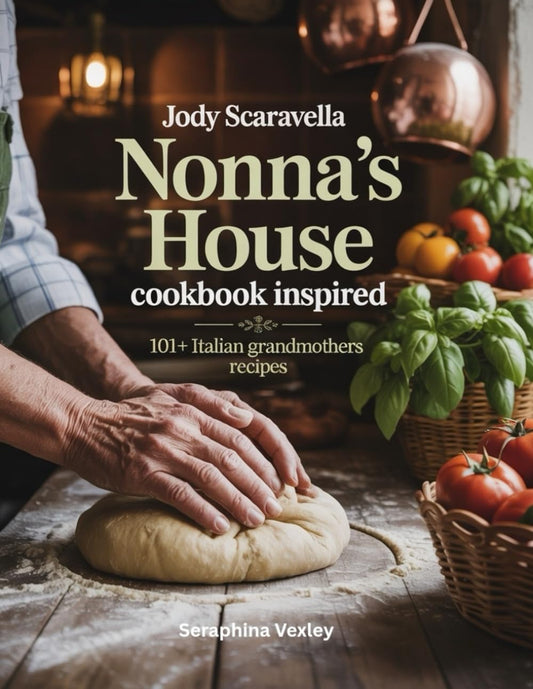 Jody Scaravella Nonna’s House Cookbook Inspired: 101+ Italian Grandmothers Recipes - 9144