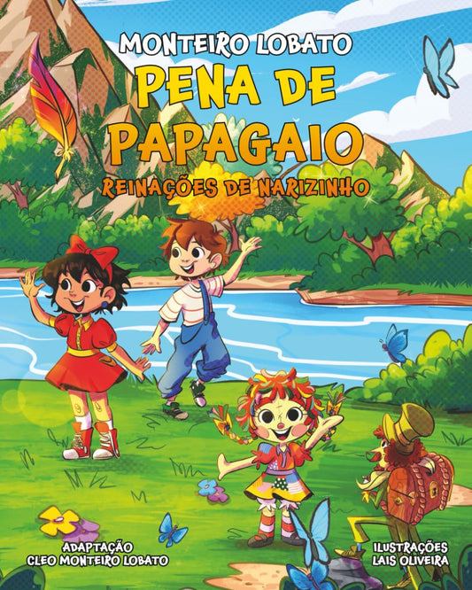 Pena de Papagaio: Reinações de Narizinho - Livro 8 (Portuguese Edition)