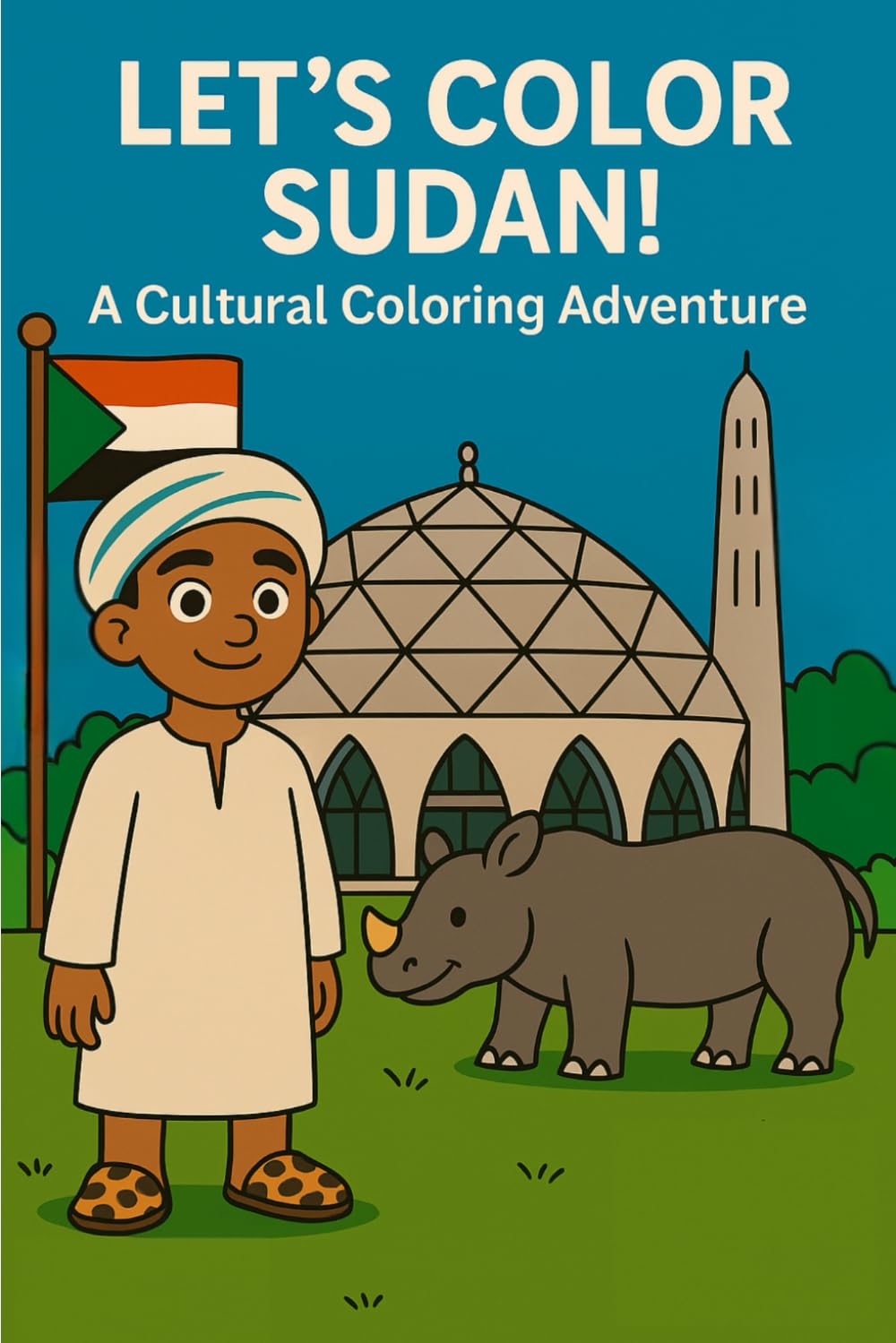 Let's Color Sudan!: A Cultural Coloring Adventure - 4550